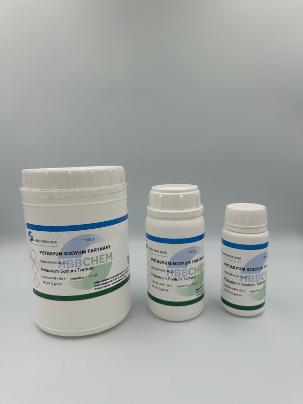 Potasyum Sodyum Tartarat (Rochelle Tuzu) 1 Kg