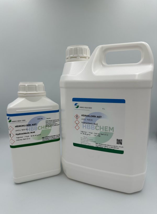 Hidroklorik Asit Saf Chem Pure %30-33 5 Litre