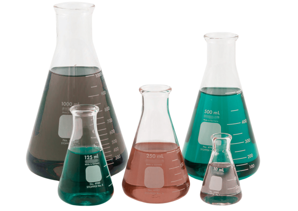 Erlen Dar Boyunlu (Erlenmayer) 250 ml