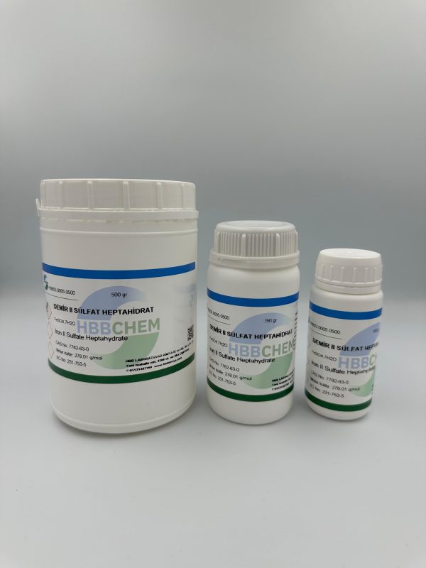 Demir II Sülfat Heptahidrat 1 Kg