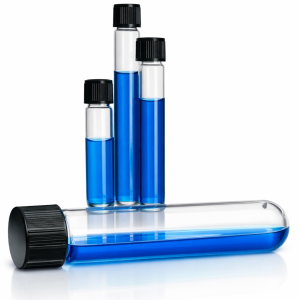 Deney Tüpü 16x100 mm - Vida Kapaklı Cam Test Tüpü 10 Adet