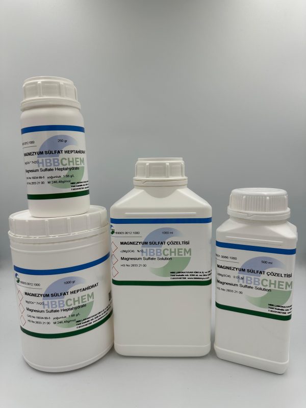 Magnezyum Sülfat Heptahidrat 1 Kg