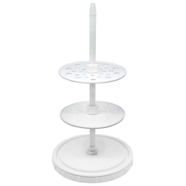 Pipet Standı Dik - 44 Pipet Kapasiteli - Döner Tip