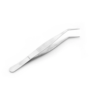 Penset 13 cm Eğri Uçlu Nikel Kaplama - Eğri Sivri Uçlu Cımbız